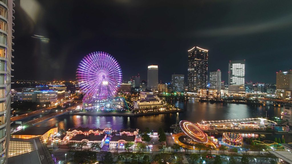 みなとみらいの夜景